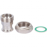 SDG-0019-010020 STOUT Разъемное соединение с плоским уплотнением, никелированное 3/4" SDG-0019-010020 STOUT Разъемное соединение с плоским уплотнением, никелированное 3/4"