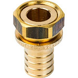 Фото sfa-0019-002534 stout переходник с накидной гайкой 25xg 3/4" для труб из сшитого полиэтилена аксиальный SFA-0019-002534 STOUT Переходник с накидной гайкой 25xG 3/4" для труб из сшитого полиэтилена аксиальный