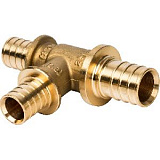 Фото sfa-0014-252020 stout тройник переходной 25x20x20 для труб из сшитого полиэтилена аксиальный SFA-0014-252020 STOUT Тройник переходной 25x20x20 для труб из сшитого полиэтилена аксиальный