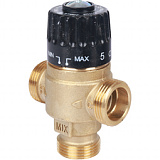 SVM-0125-236520 STOUT Термостатический смесительный клапан для систем отопления и ГВС 3/4" НР 30-65°С KV 2,3 SVM-0125-236520 STOUT Термостатический смесительный клапан для систем отопления и ГВС 3/4" НР 30-65°С KV 2,3
