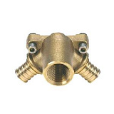 Проточный настенный угольник REHAU RAUTITAN RX 20 x 20 x 1/2"