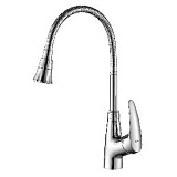 Фото смеситель lemark linara lm0413c для кухни с гибким изливом Смеситель Lemark Linara LM0413C для кухни с гибким изливом