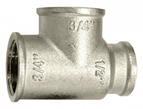 Фото тройник переходной 3/4"х1/2"х1/2" вн.-вн.-вн. Тройник переходной 3/4"х1/2"х1/2" вн.-вн.-вн.