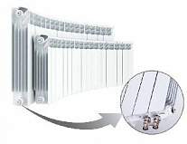 Радиатор алюминиевый RIFAR ALUM 500 10 секций (нижнее подключение)