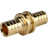 Фото sfa-0003-000025 stout муфта соединительная равнопроходная 25 для труб из сшитого полиэтилена аксиальный SFA-0003-000025 STOUT Муфта соединительная равнопроходная 25 для труб из сшитого полиэтилена аксиальный