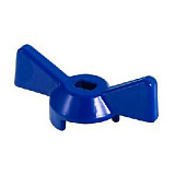Фото ручка для крана 1/2" синяя Ручка для крана 1/2" синяя