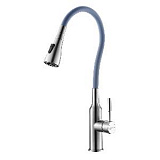 Фото смеситель lemark expert lm5082s-gray для кухни с гибким изливом Смеситель Lemark Expert LM5082S-Gray для кухни с гибким изливом