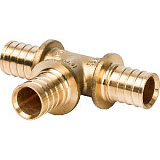 Фото sfa-0013-000032 stout тройник равнопроходный 32x32x32 для труб из сшитого полиэтилена аксиальный SFA-0013-000032 STOUT Тройник равнопроходный 32x32x32 для труб из сшитого полиэтилена аксиальный