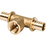 Фото sfa-0028-002012 stout тройник-переходник с внутренней резьбой 20xr 1/2" для труб из сшитого полиэтилена аксиальный SFA-0028-002012 STOUT Тройник-переходник с внутренней резьбой 20xR 1/2" для труб из сшитого полиэтилена аксиальный