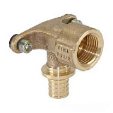 Фото угольник настенный с коротким нарезным патрубком rehau rautitan mx 20 x 1/2" Угольник настенный с коротким нарезным патрубком REHAU RAUTITAN MX 20 x 1/2"