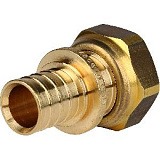 Фото sfa-0034-002034 stout переходник с накидной гайкой (евроконус) 20xg 3/4" для труб из сшитого полиэтилена аксиальный SFA-0034-002034 STOUT Переходник с накидной гайкой (евроконус) 20xG 3/4" для труб из сшитого полиэтилена аксиальный
