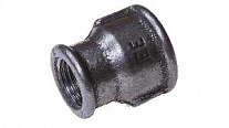 Фото муфта переходная чугунная ее black вр 1 1/2" х 1" Муфта переходная чугунная ЕЕ Black ВР 1 1/2" х 1"